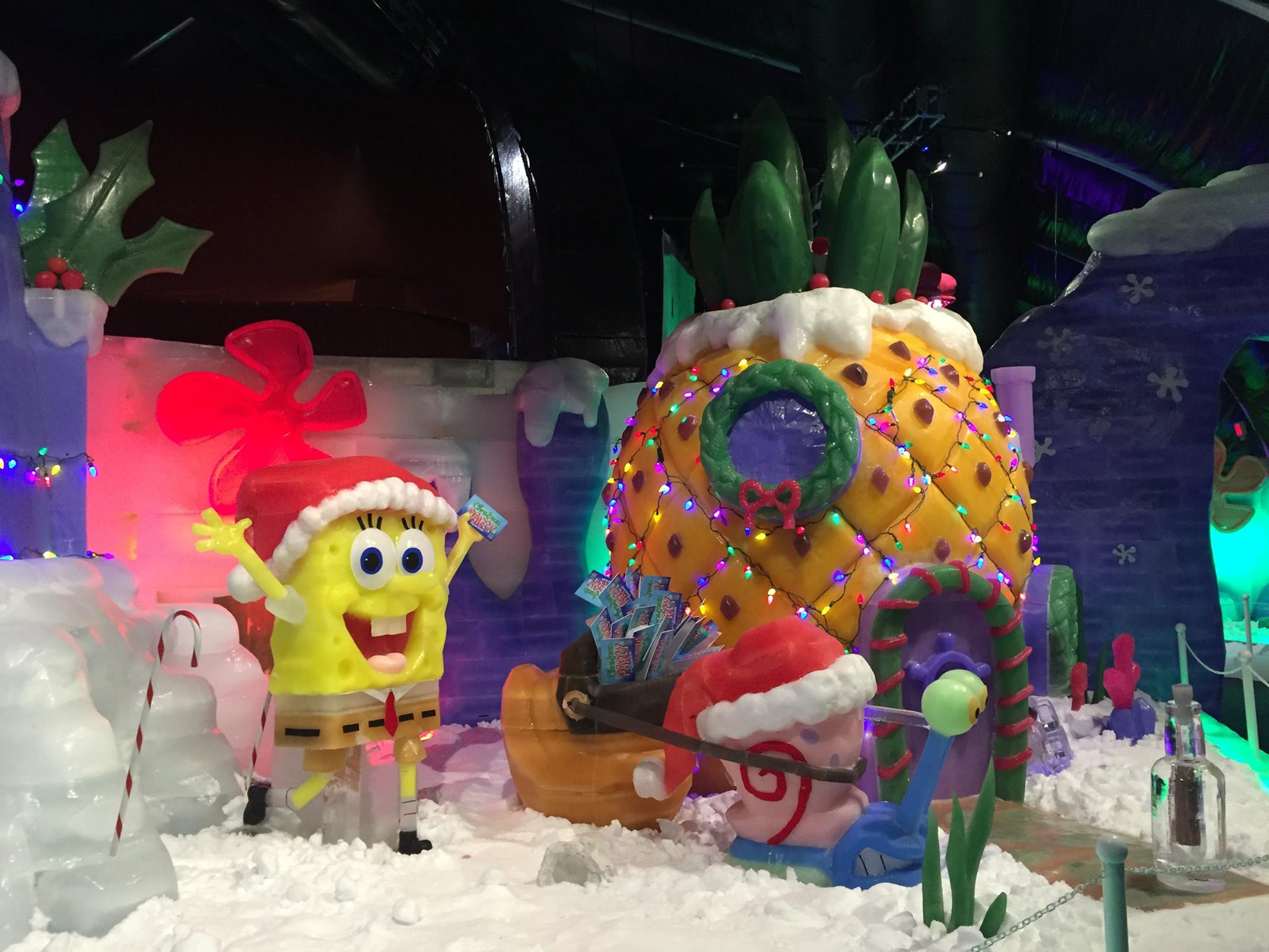 SpongeBob Iceland Christmas Pineapple