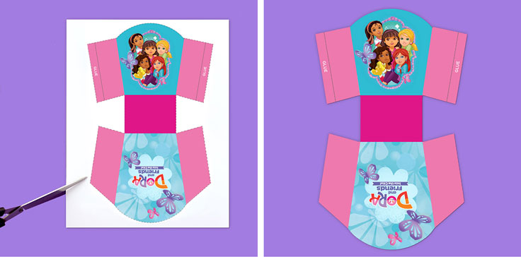 Dora and Friends Popcorn Holders