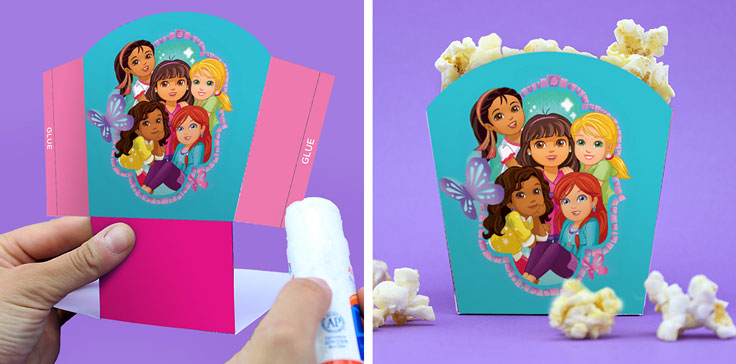 Dora and Friends Popcorn Holders