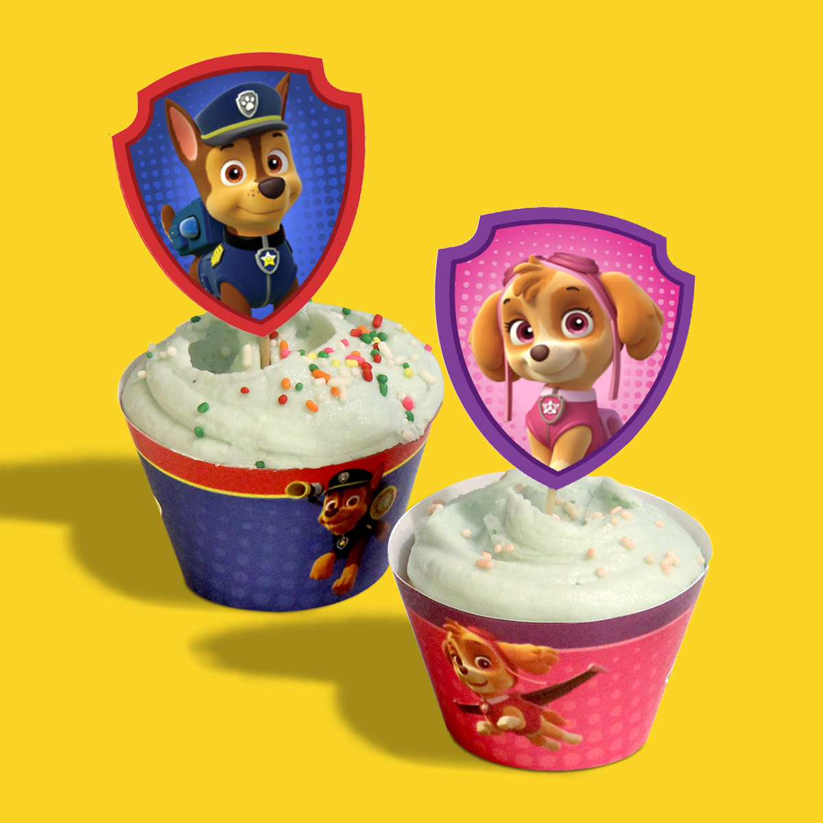 PAW Patrol Treat Wrappers and Toppers