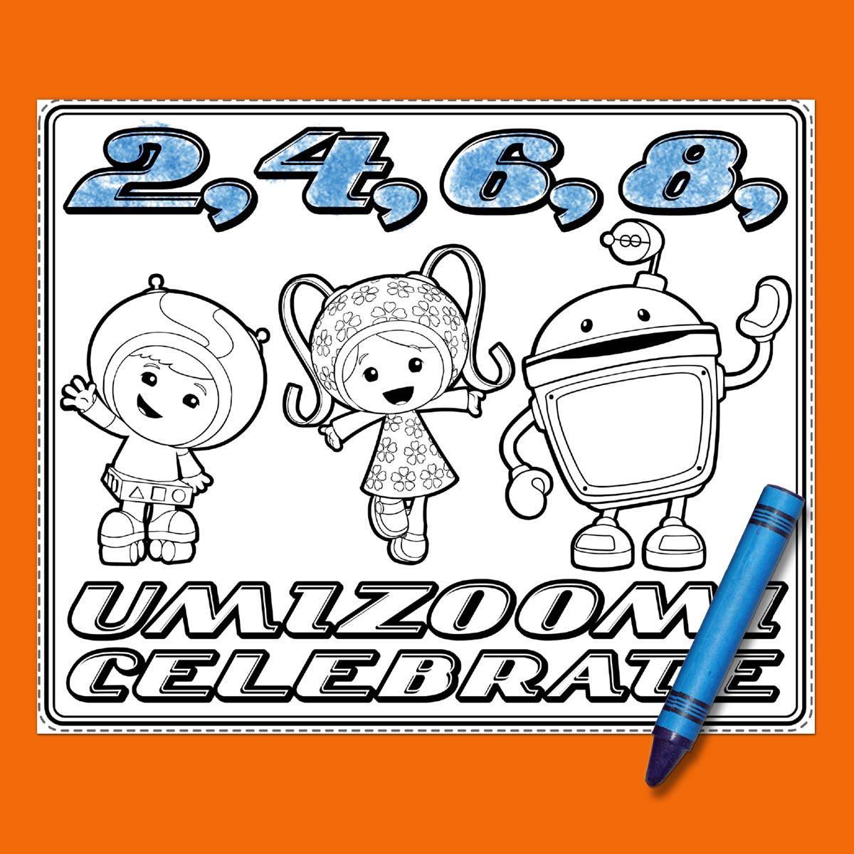 Umizoomi Party Placemat