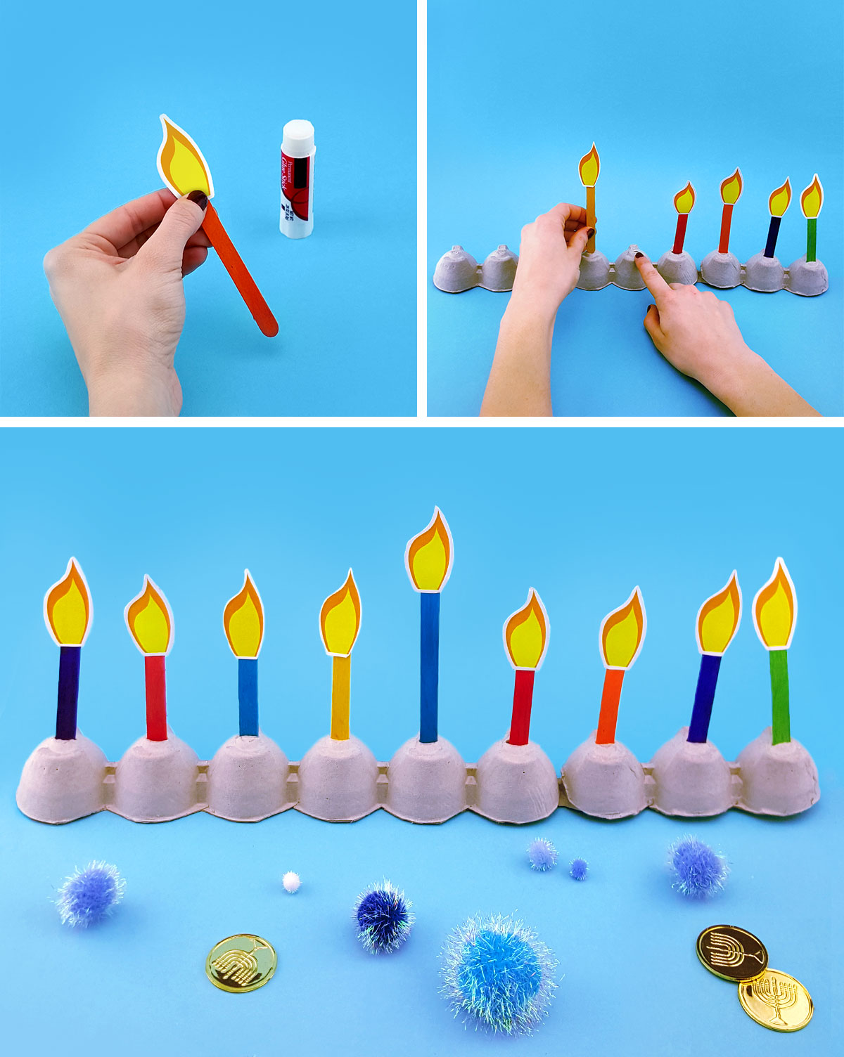 misc-eggCartonMenorah-steps4-6