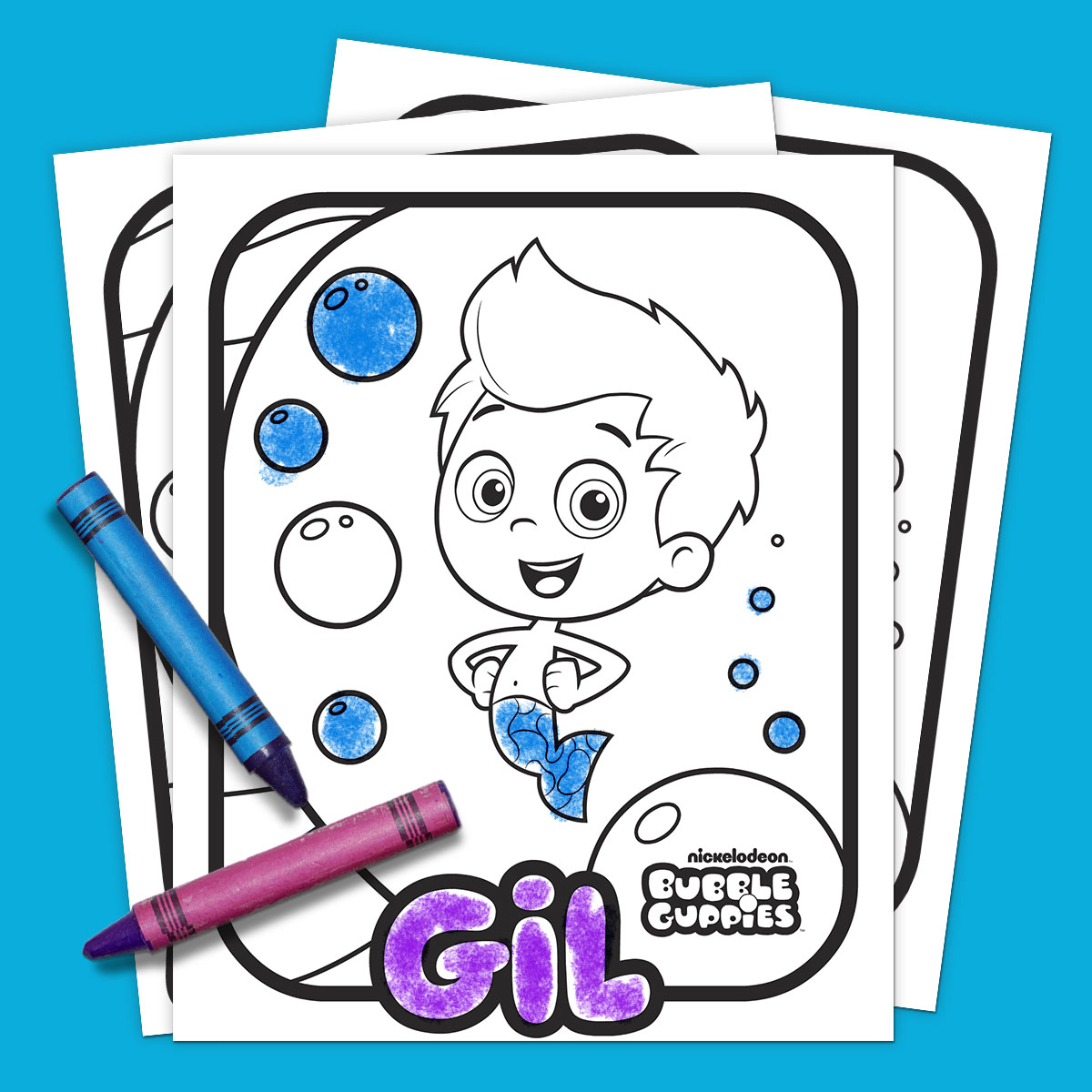 Featured image of post Nick Jr Coloring Book Bubble Guppies