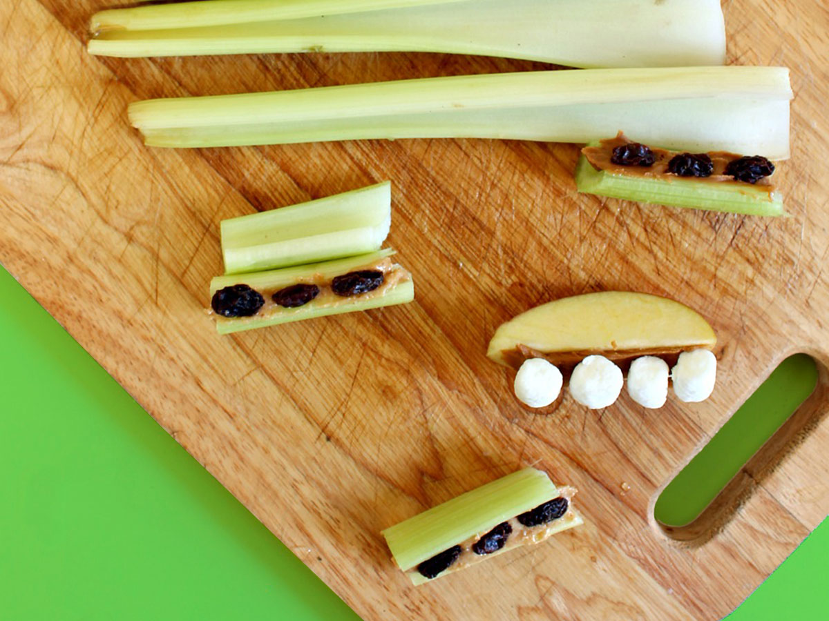 Reinvent "Ants on a Log"
