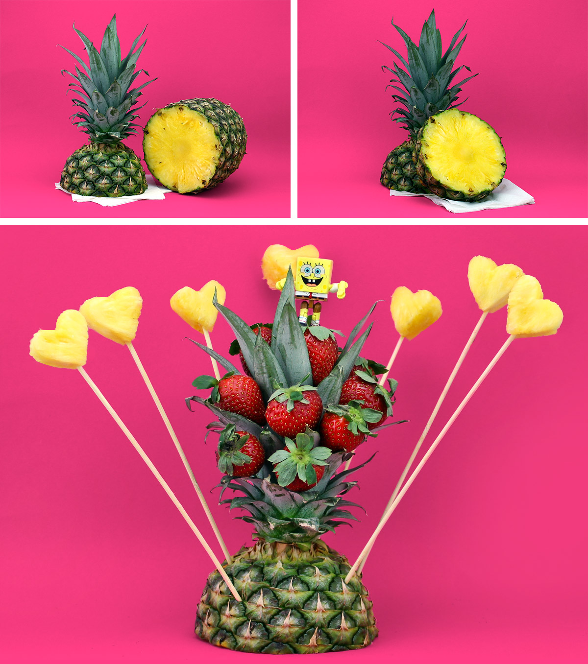 SpongeBob Pineapple Arrangement