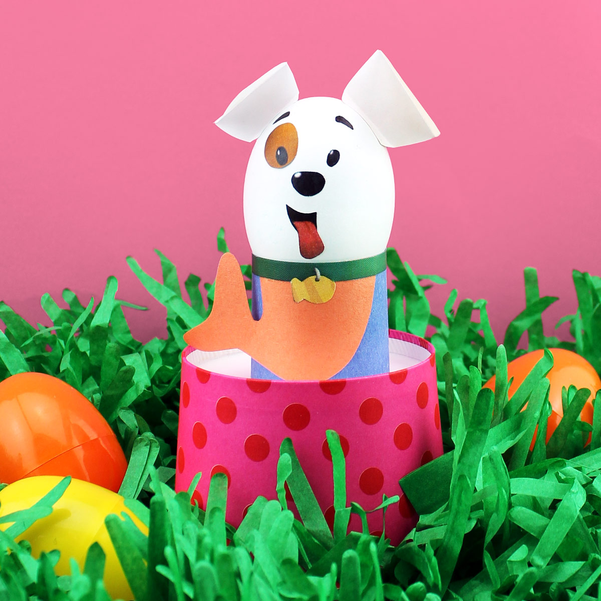 Bubble Puppy DIY Easter Egg