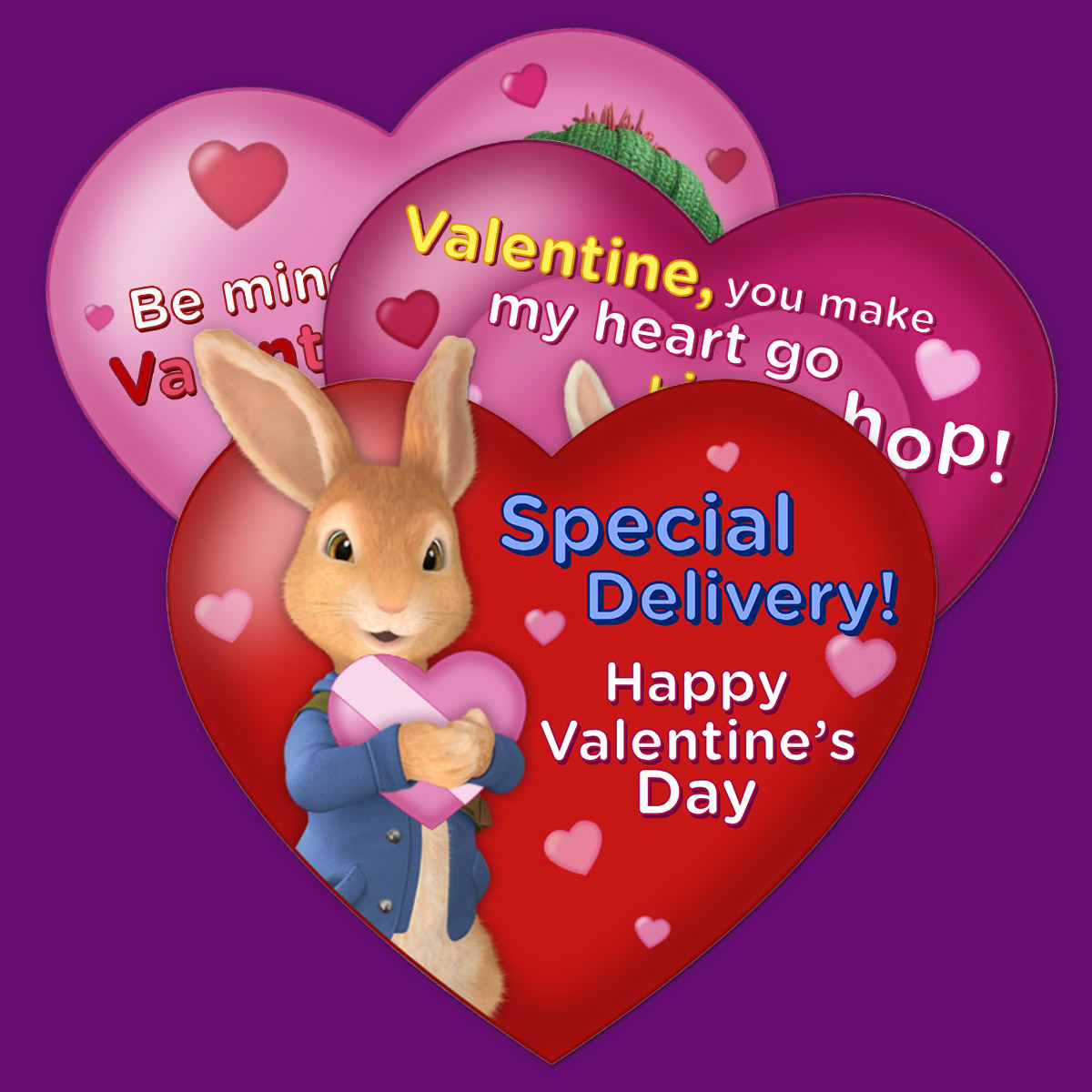 Peter Rabbit Valentines