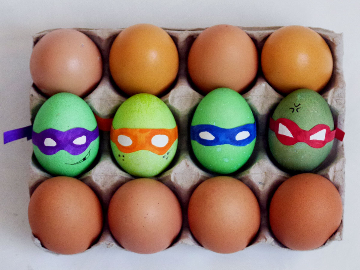 Teenage Mutant Ninja Turtles Easter Eggs
