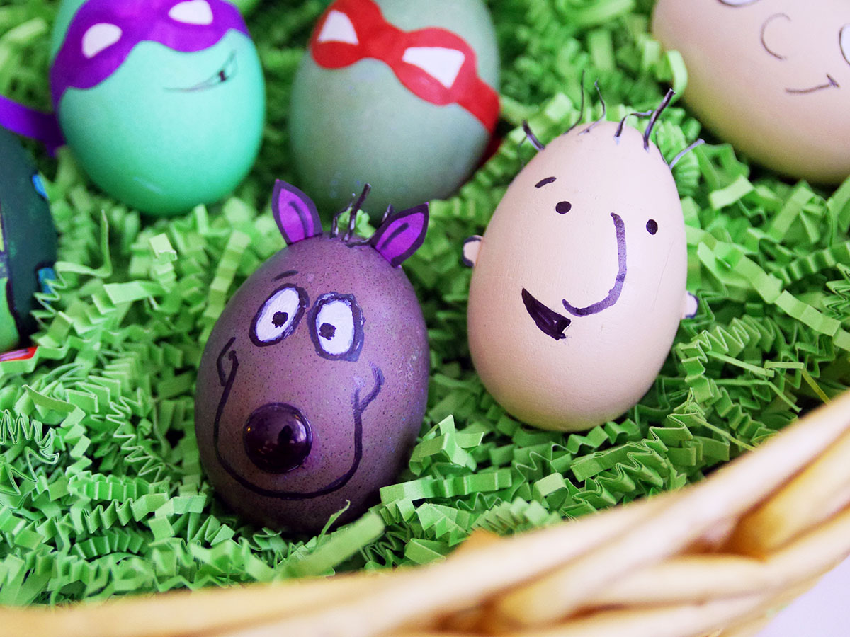 Doug and Porkchop Easter Eggs