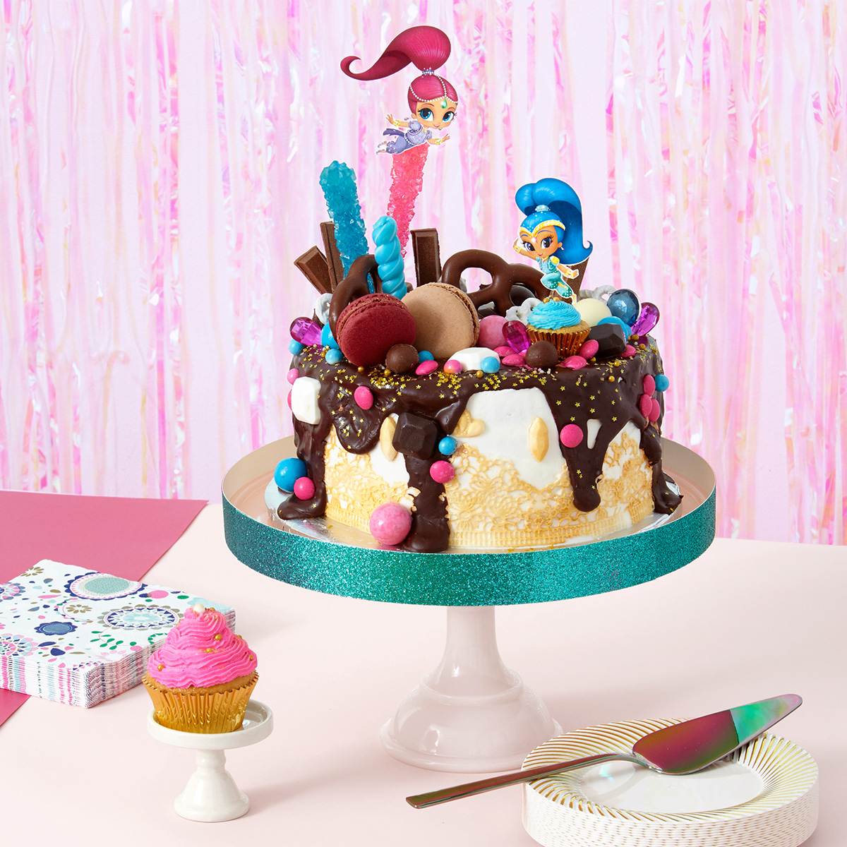 Shimmer and Shine "Oopsies!" Birthday Cake