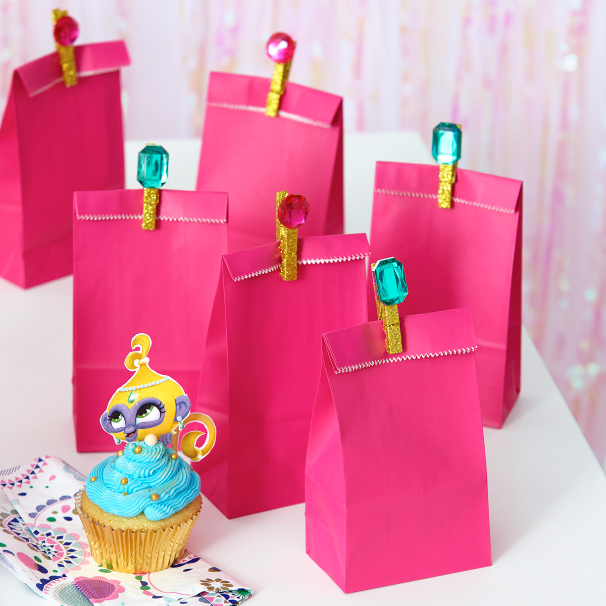 Shimmer and Shine Jewel Goody Bag Stoppers