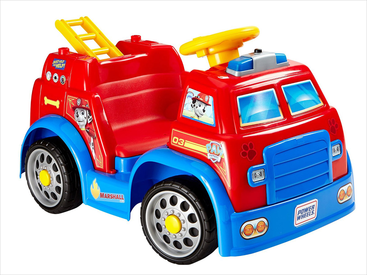 15 Birthday Gift Ideas for Preschoolers - PAW Patrol Fire Truck
