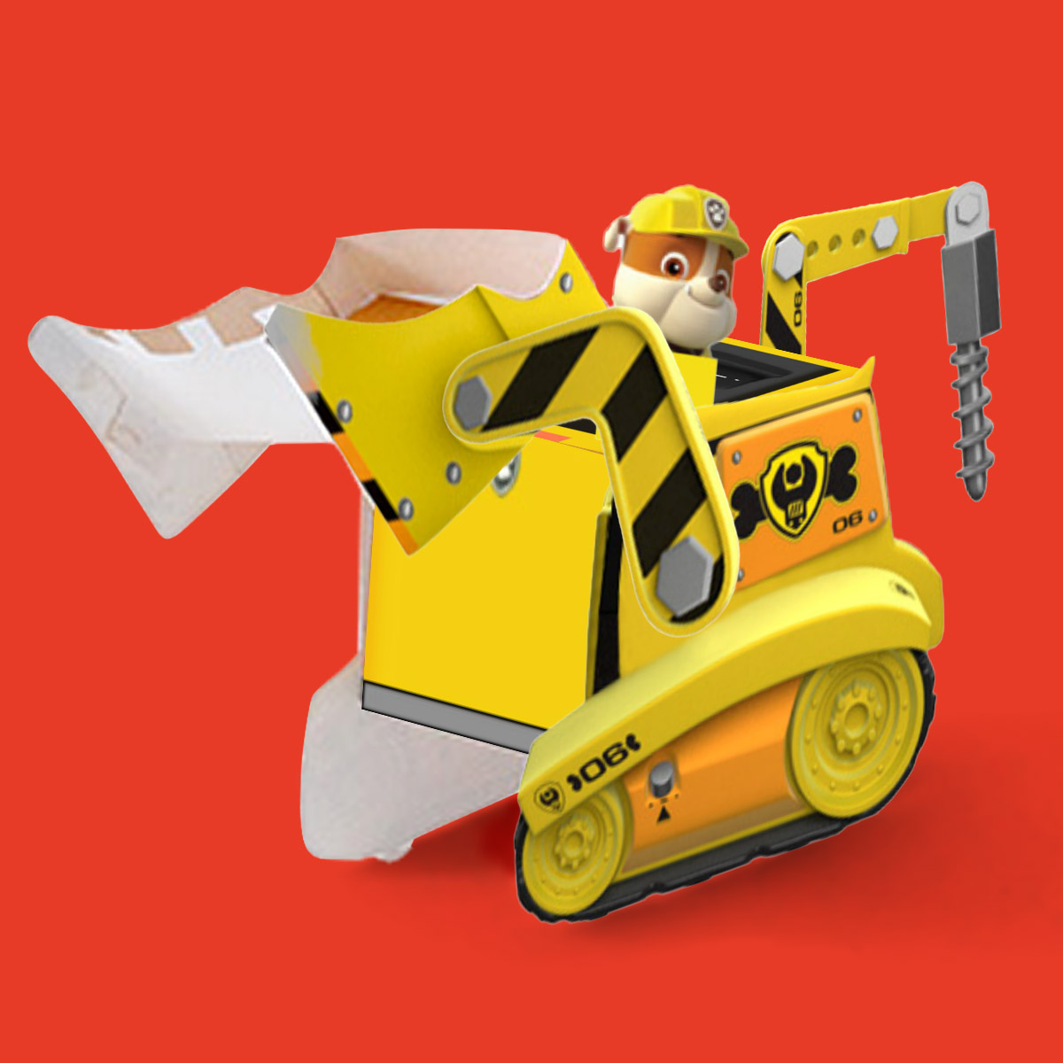 PAW Patrol Rubble Vehicle Toy