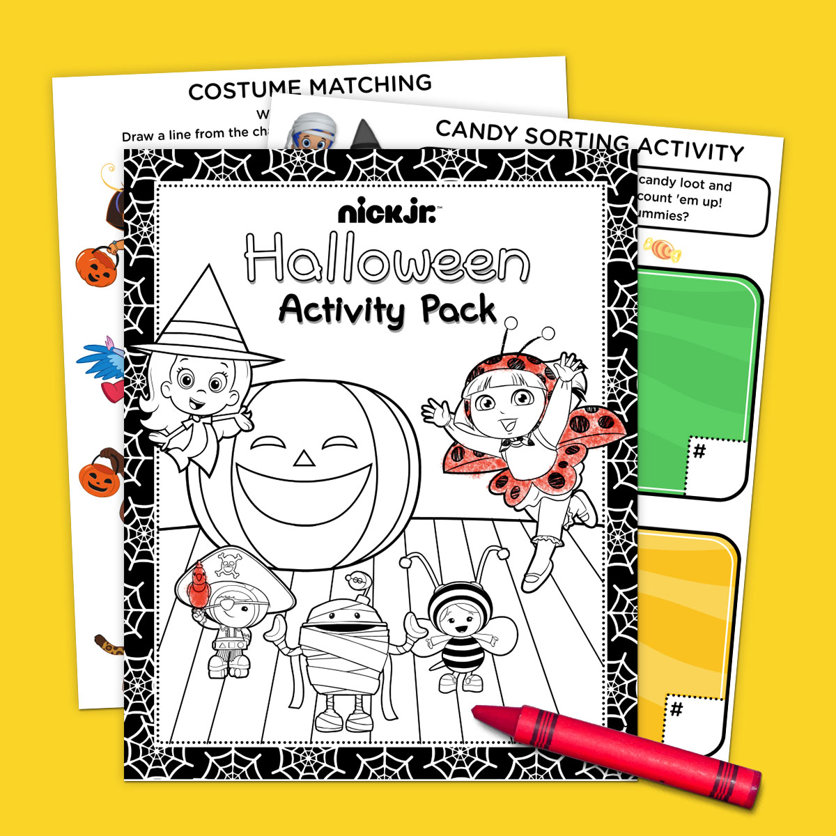 Nick Jr. Halloween Activity Pack