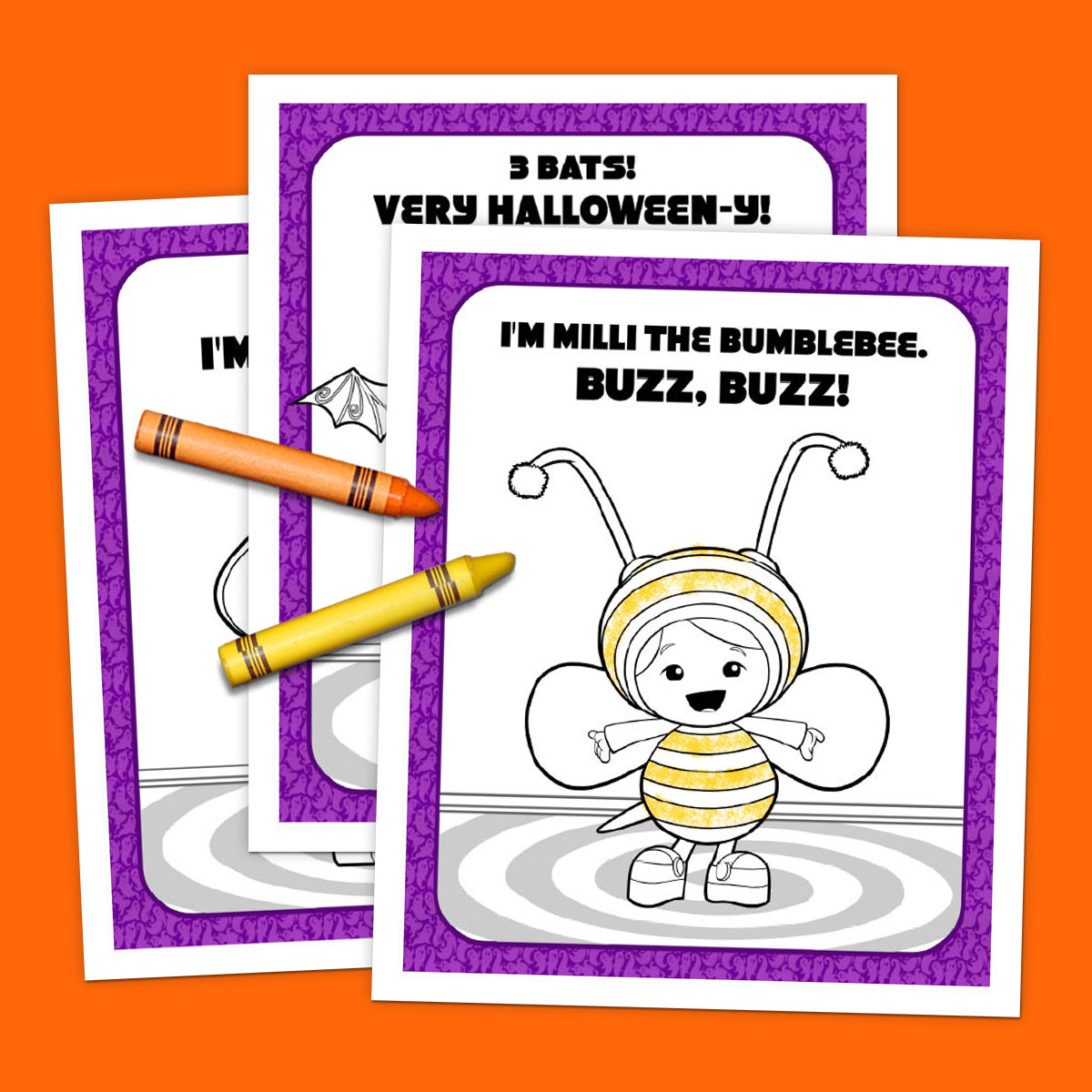 Team Umizoomi Halloween Coloring Pack
