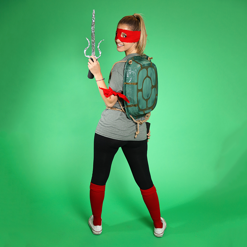 DIY Halloween Costumes: Teenage Mutant Ninja Turtles