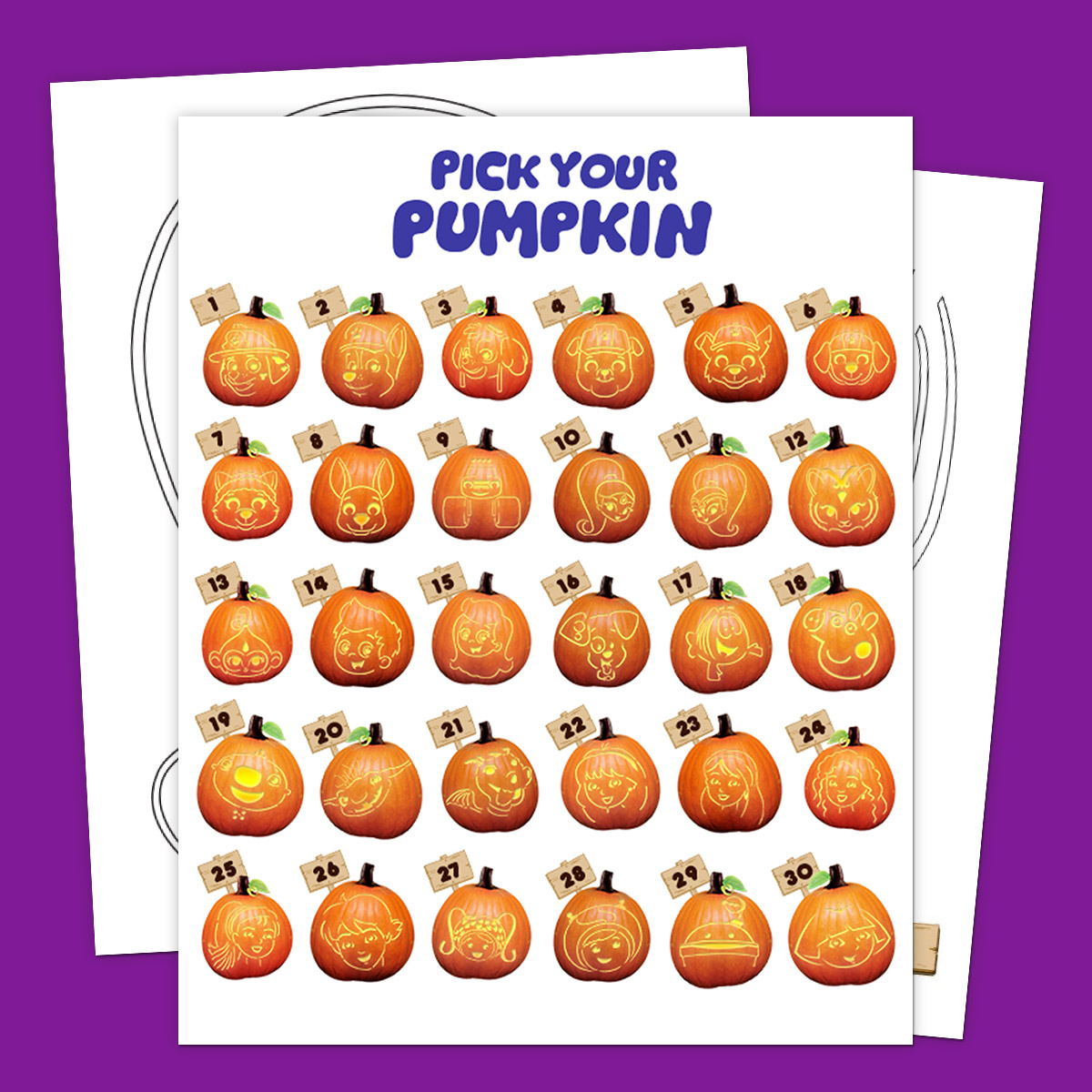 Pumpkin Stencils
