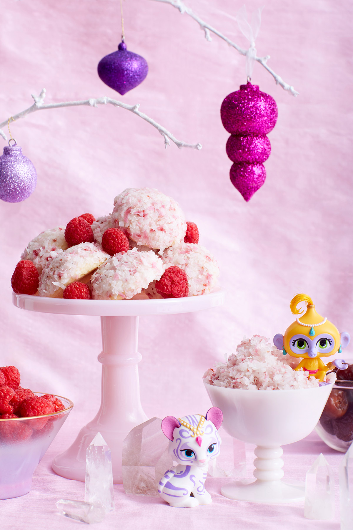 Shimmer and Shine Snowball Cookies
