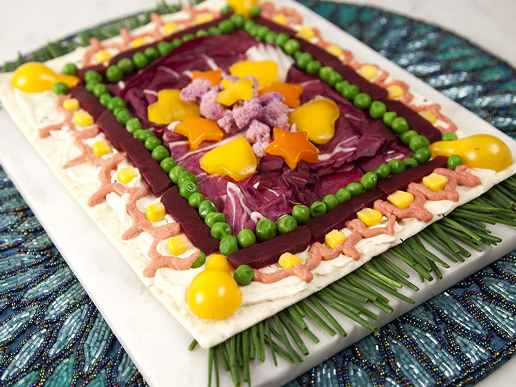 Shimmer and Shine Magic Carpet Flatbread