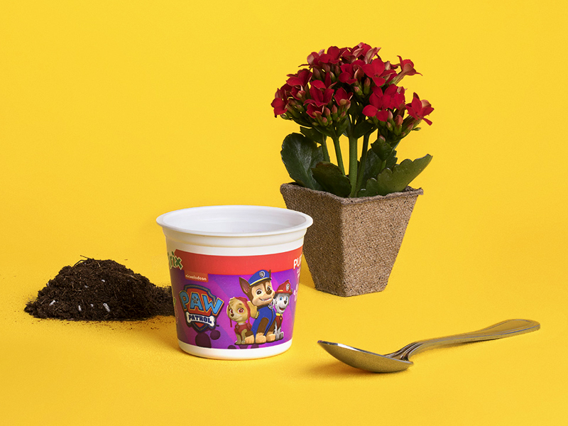 PAW Patrol Yogurt Cup Flower Pot