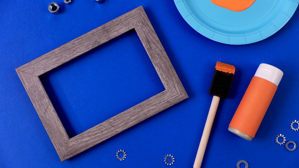 Rusty Rivets Father's Day Picture Frame