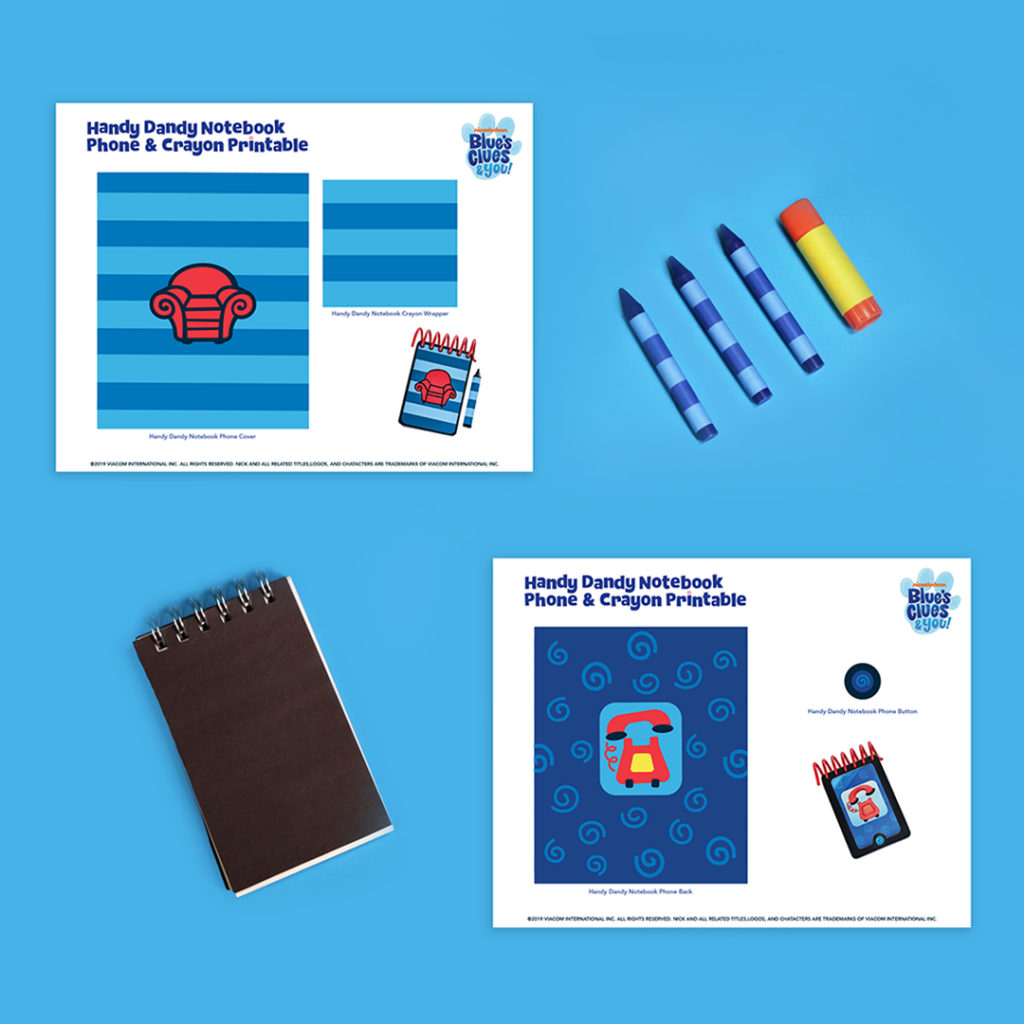 Easy DIY Handy Dandy Notebook & Crayon | Nickelodeon Parents