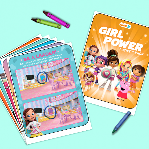 Nick Jr. Girl Power Activity Pack