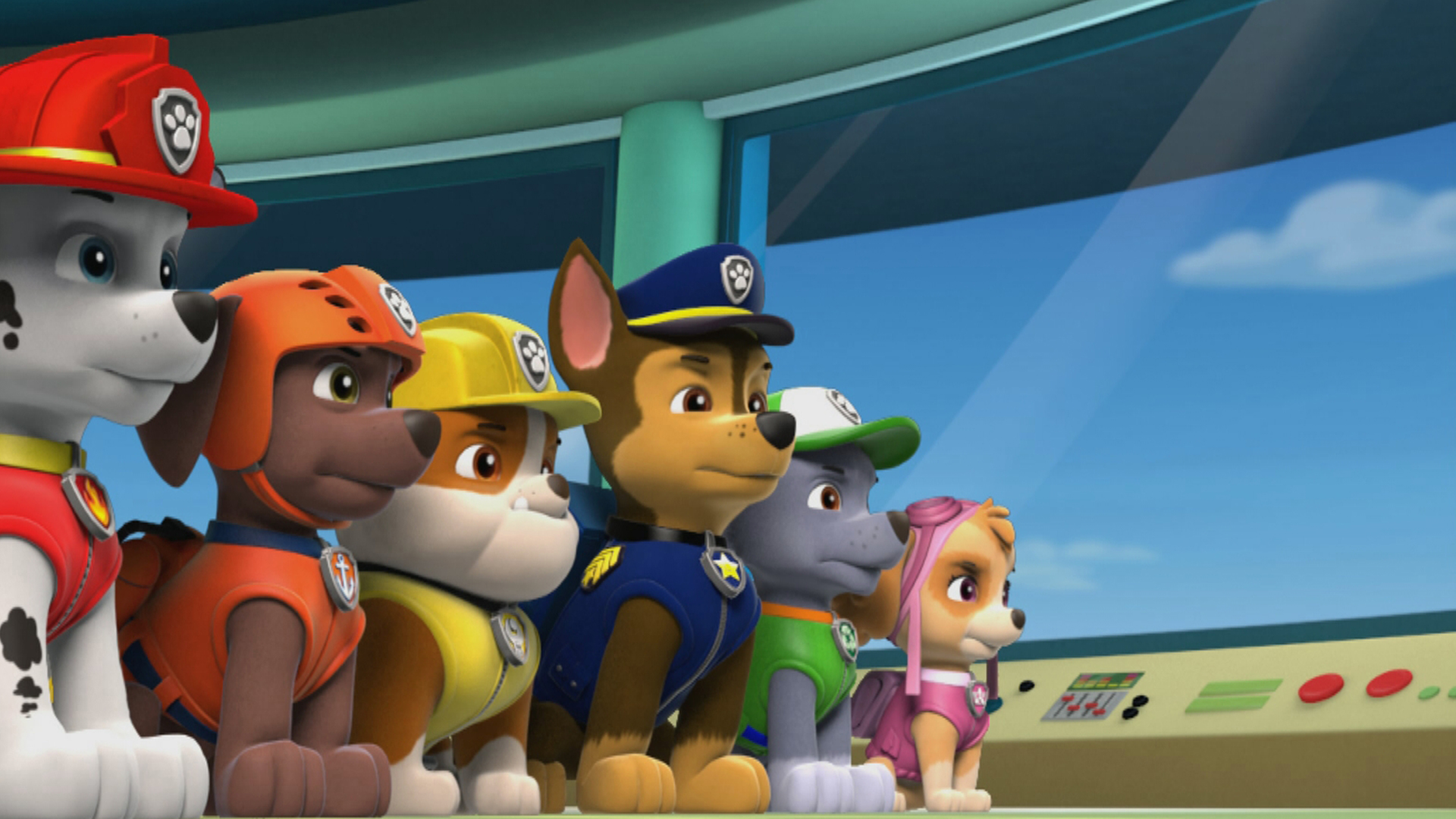 PAW Patrol Zoom Background