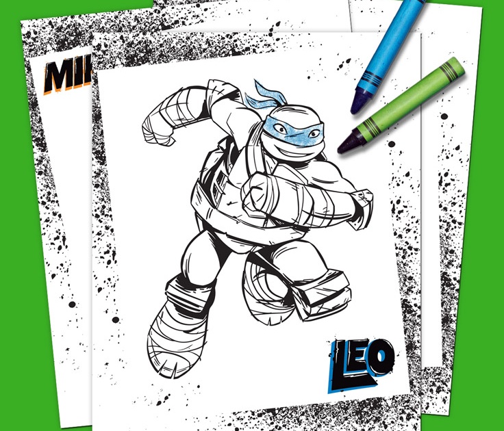 Download Teenage Mutant Ninja Turtles Coloring Pack Nickelodeon Parents