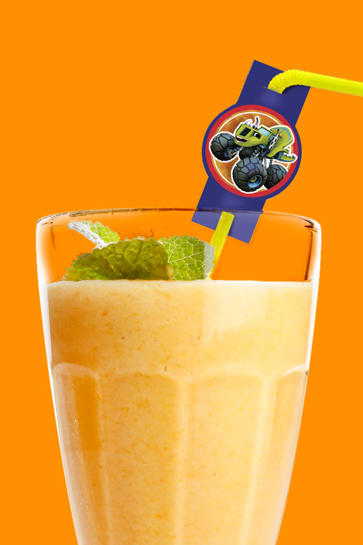 Blazing Banana Mango Smoothie