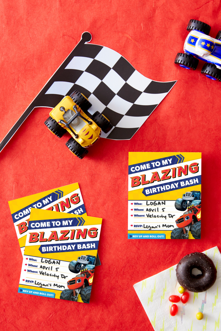 Blaze Birthday Party Invitations Nickelodeon Parents Blaze Birthday Party Invitations Nickelodeon Parents
