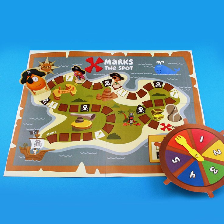 Bubble Guppies Pirate Board Game