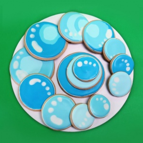 Bub-bub-bubble Cookies