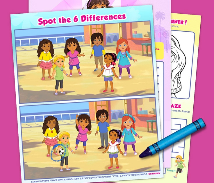 Dora and Friends Activity Pack | Nickelodeon Parents