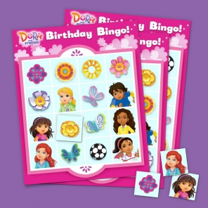 Have a Dora Birthday Bingo Blast