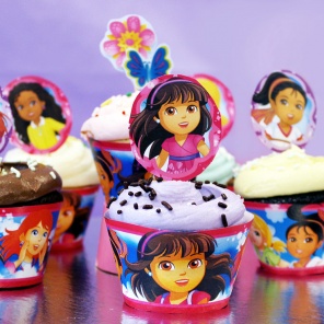 Dora and Friends Cupcake Toppers