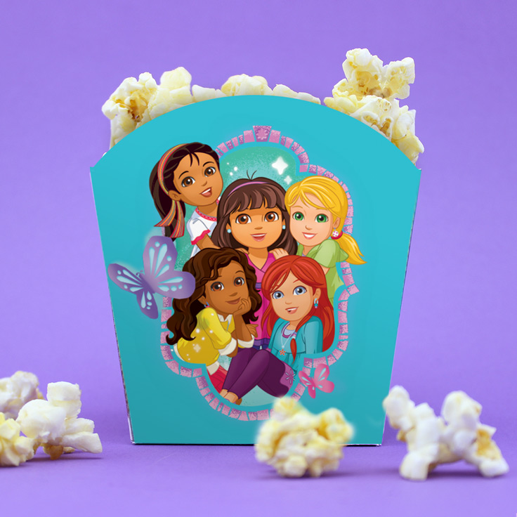Dora and Friends Popcorn Holders