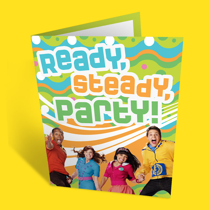 Fresh Beat Band Party Invitations