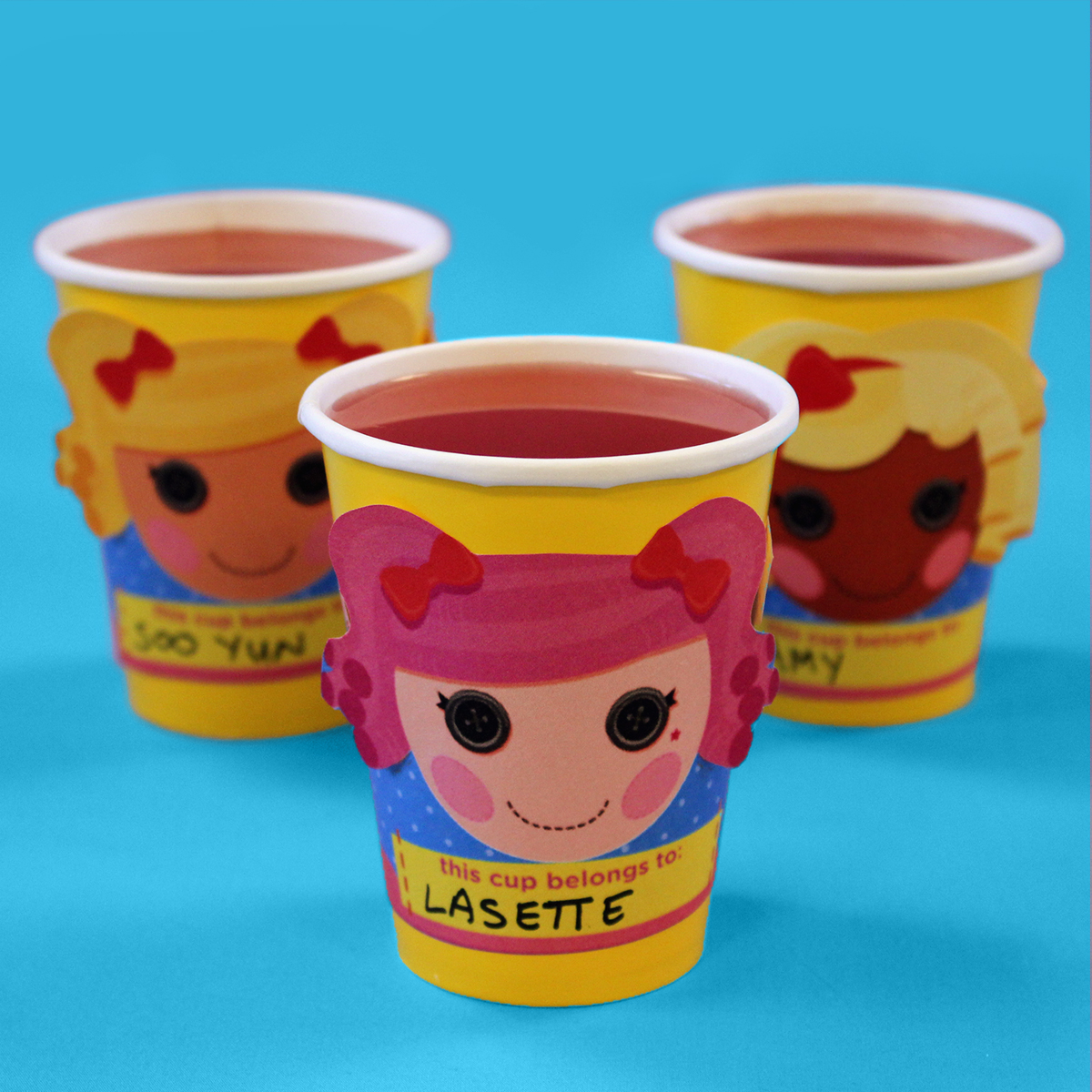 Lalaloopsy Cup Wrappers