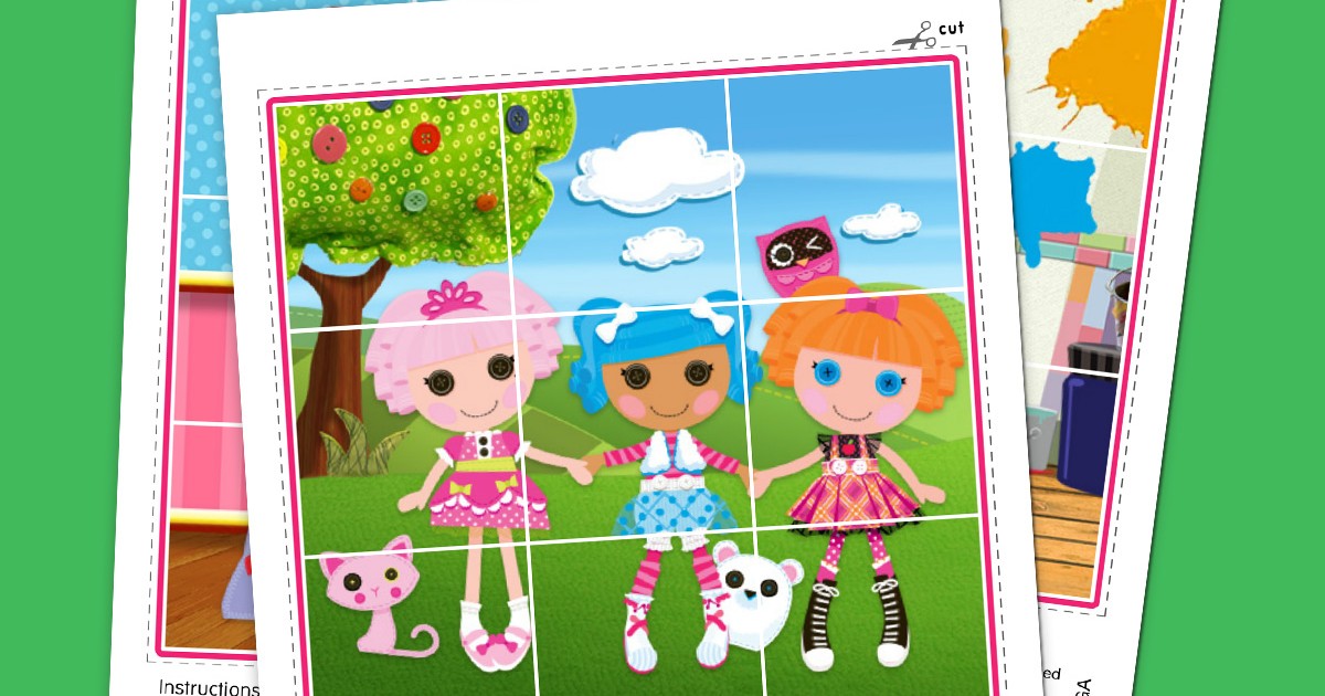 Lalaloopsy Puzzles with Pizzazz! | Nickelodeon Parents