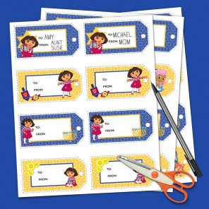 Nifty, Gifty Hanukkah Gift Tags