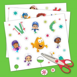 A Snowy Sticker Fest with Nick Jr.