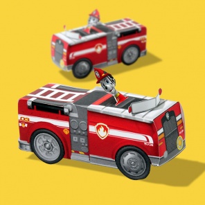 Make Marhsall's Fire Truck at Home