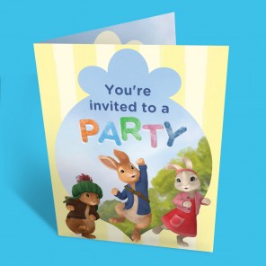 Peter Rabbit Party Invitations