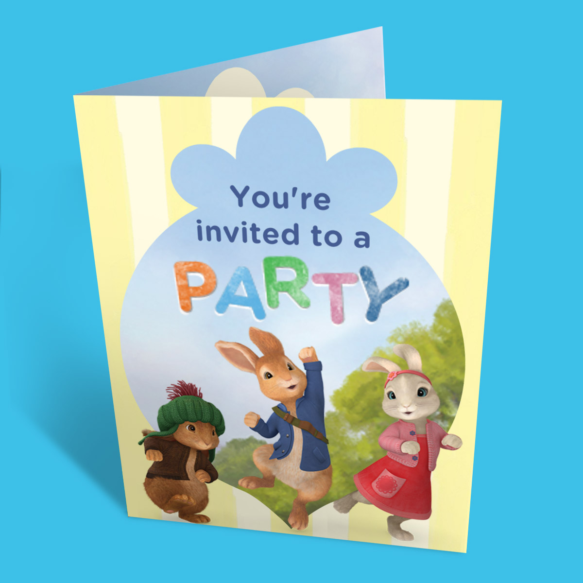 Peter Rabbit Party Invitation