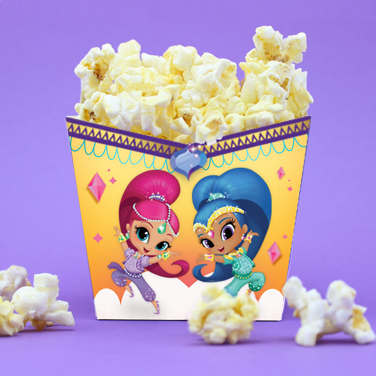 Shimmer and Shine Popcorn Holder