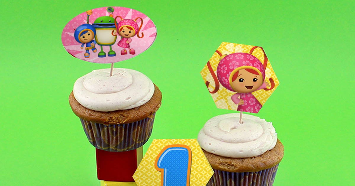 Team Umizoomi Cupcake Toppers Nickelodeon Parents
