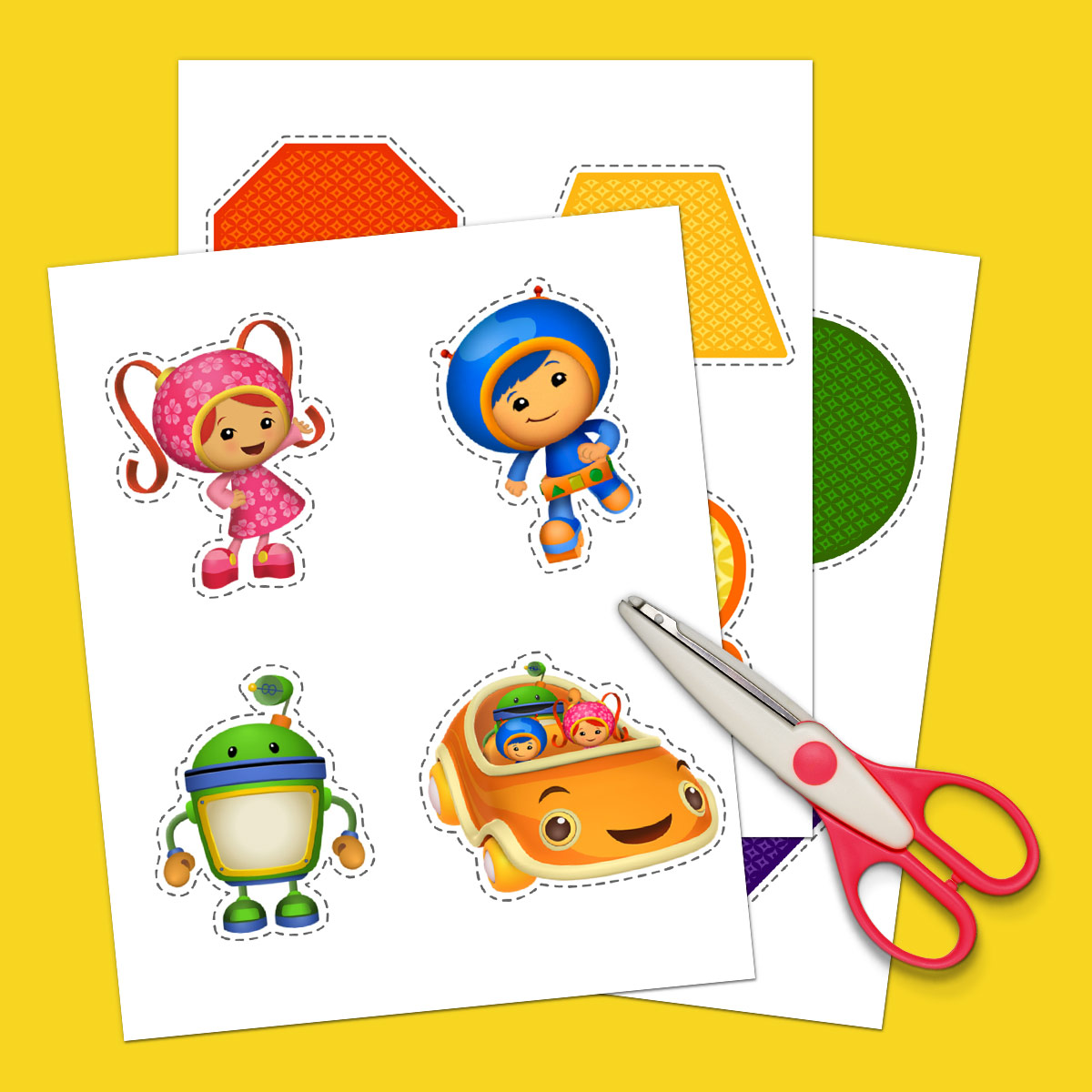 Umizoomi Scavenger Hunt