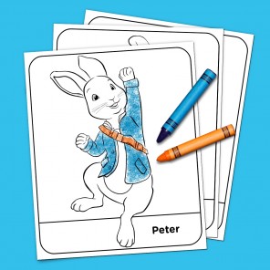 Peter Rabbit Coloring Pack