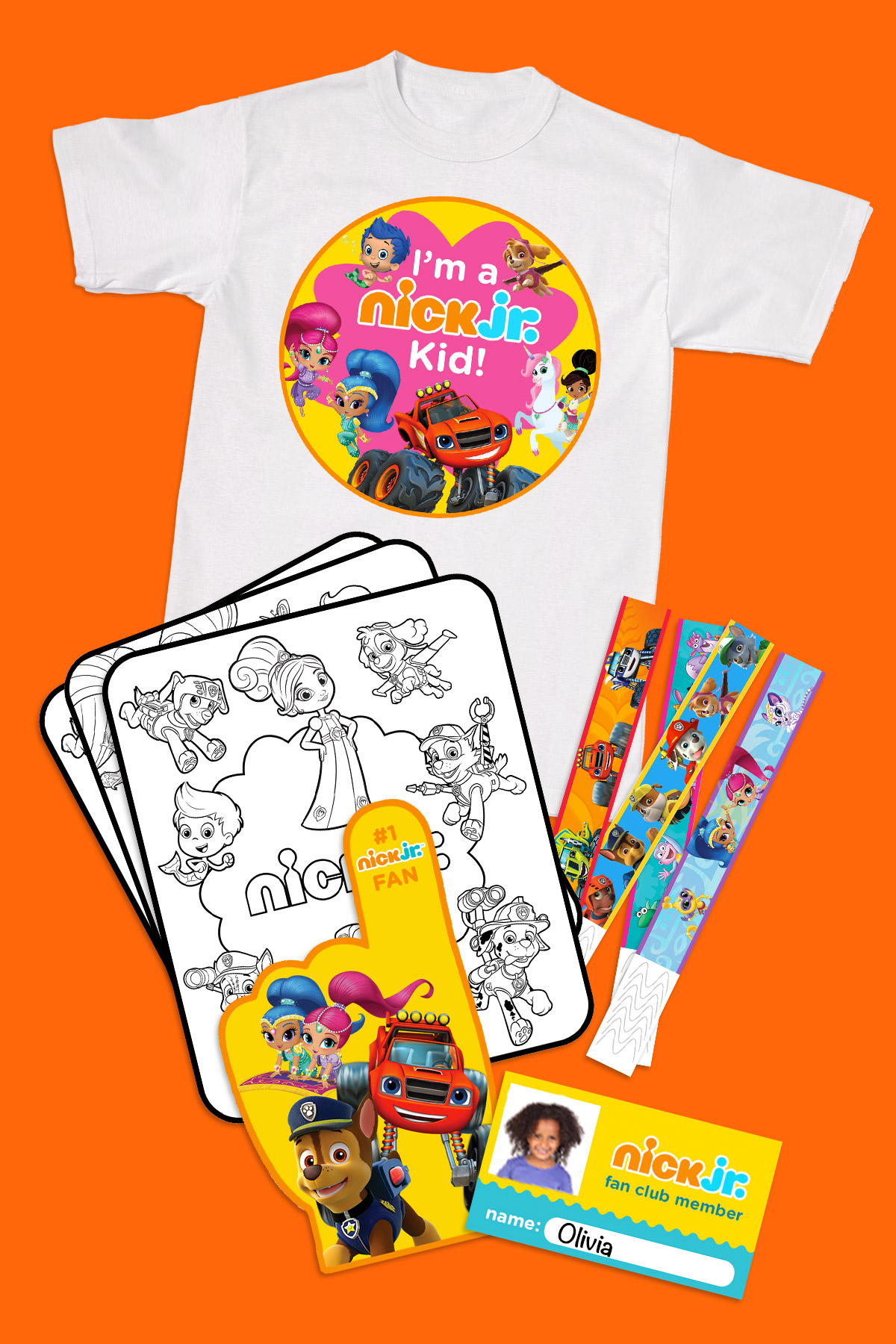 Print Your Nick Jr. Fan Club Membership Kit!